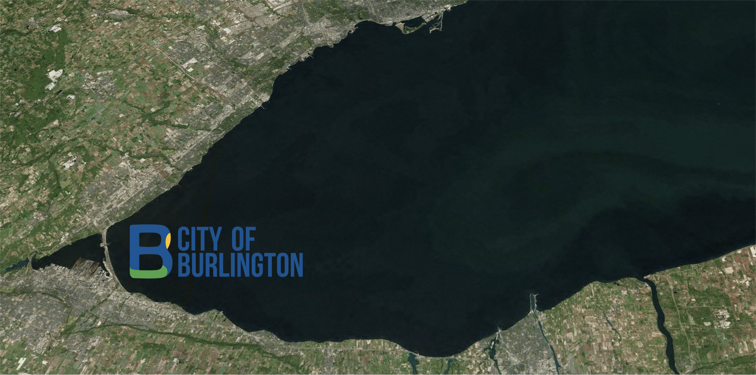 Burlington area map from Bing