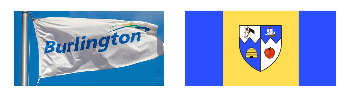 burlington flags